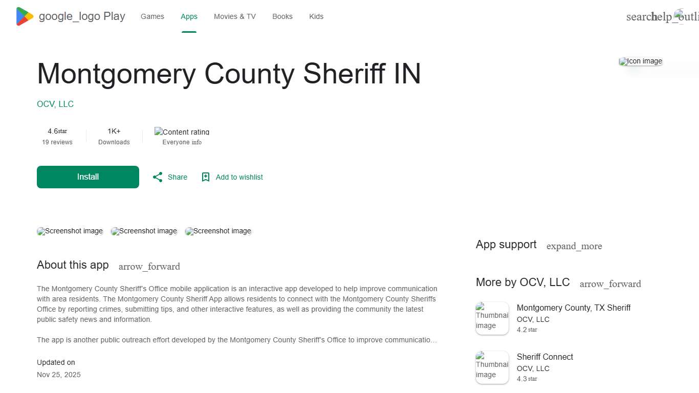 Montgomery County Sheriff IN - Apps on Google Play
